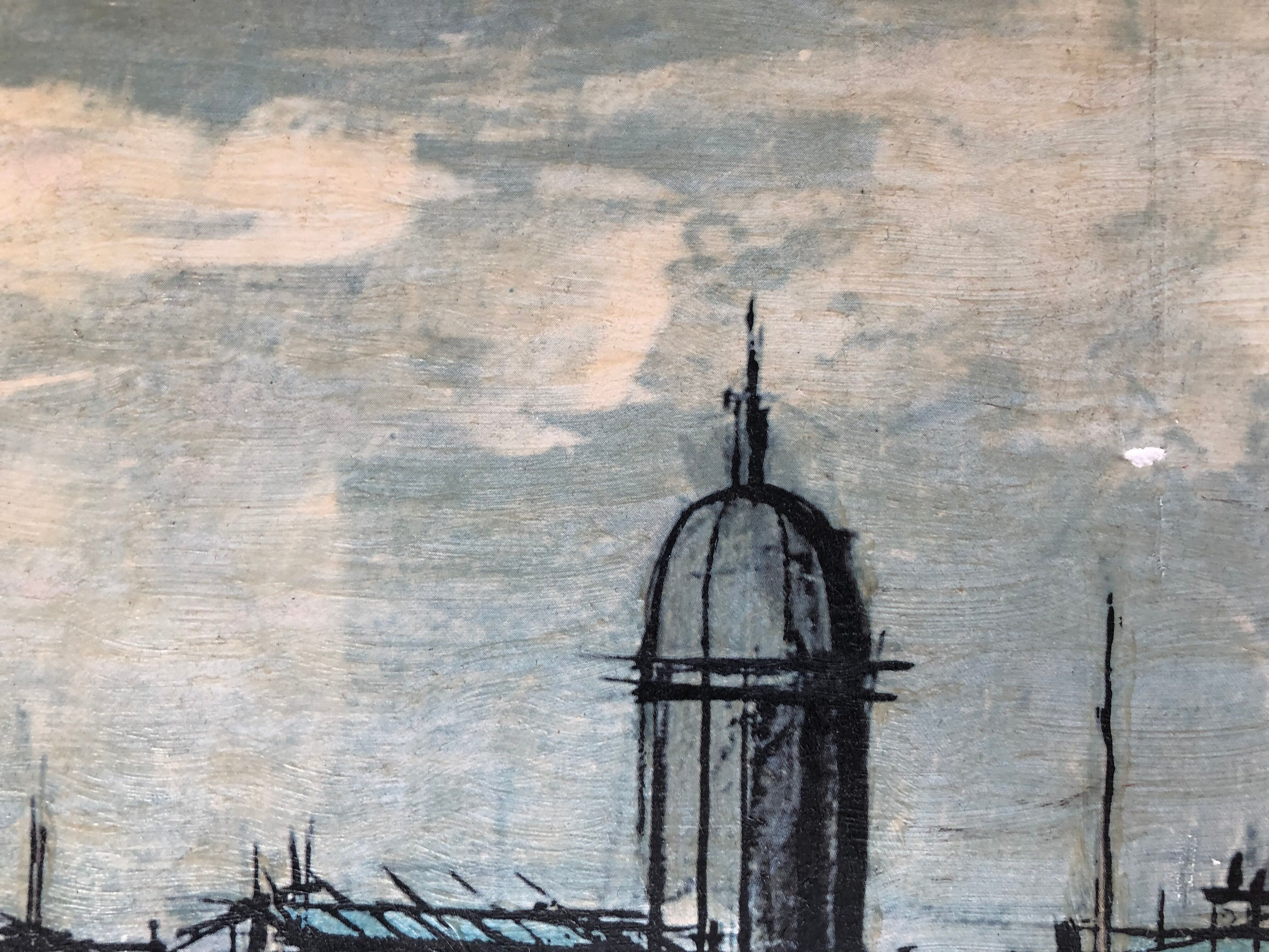 Painting: oil on canvas reproduction by Bernard Buffet