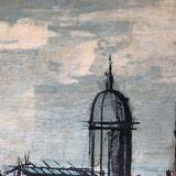 Painting: oil on canvas reproduction by Bernard Buffet
