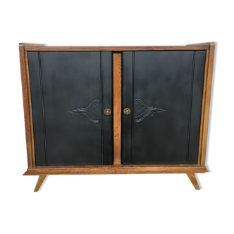 Mini vintage oak buffet 1950/1960