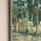 Huile su panneau suédoise – « Forêt » par Bertil Lundgren (1900–1979)