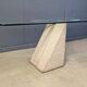 Concrete dining table by Giovanni Offredi for Saporiti 1970s