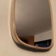 Free-form rearview mirror from the 60s-70s