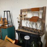 Tabouret haut noir