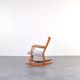 Oak ML33 Rocking Chair by Hans J. Wegner for A/S Mikael Laursen, 1950s