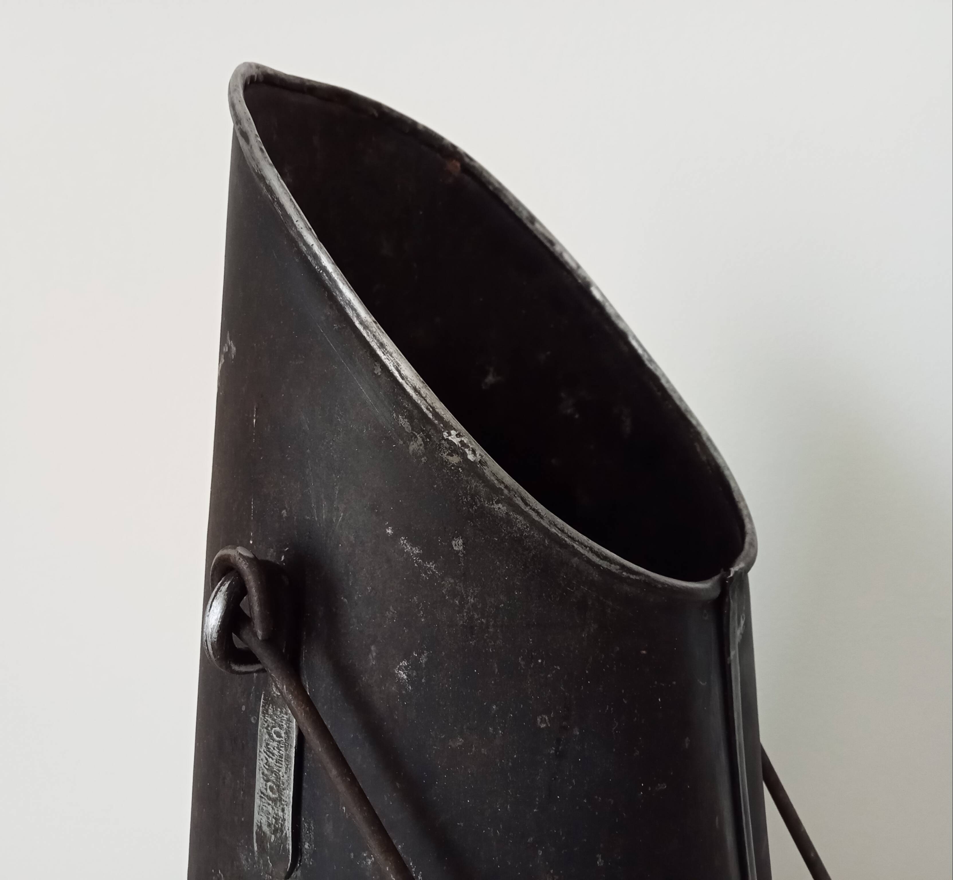 Old coal bucket from the 40s/50s