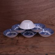 6 vintage bowls EIT England - Staffordshire / Wedgwood style