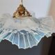 Suspension en opaline verre opalescent années 50