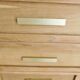 Buffet vintage brut et or