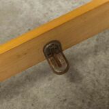 Pair of 1960 Scandinavian twin beds in solid beech