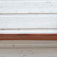 Elm and leather shelf, distributed by the Maison et Jardin Gallery in the 60