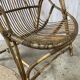 Vintage rattan armchair