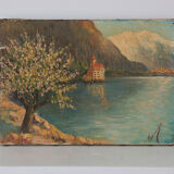 Painting "Mountain Lake"