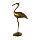 Flamant rose vintage en laiton