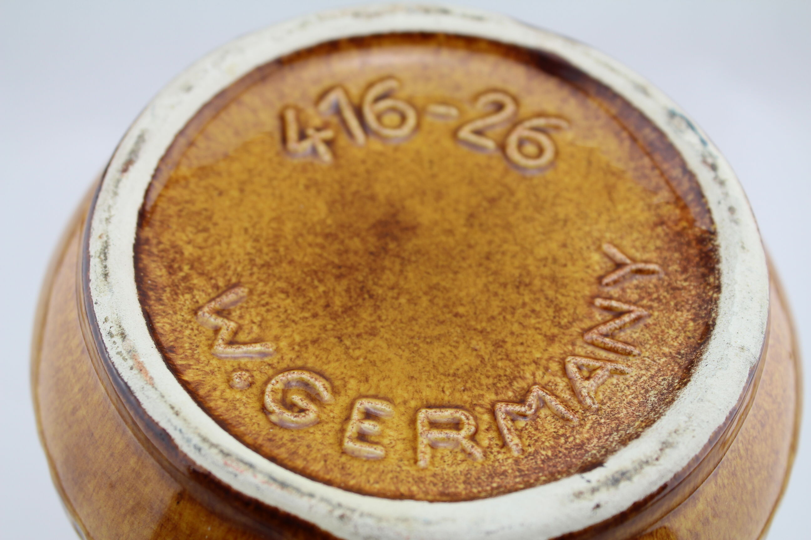 Ceramic vase scheurich west germany 416-26