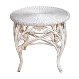Table en rotin peacock