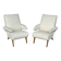 Pair of vintage armchairs from the 1950s-60s refurbished