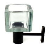 Two wall lamps in glass by Flavio Poli for Seguso Italy, '70s