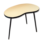 Table d'apppoint haricot vintage 1960