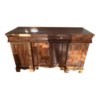 Old solid wood buffet