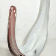 Centre de table de cristal de Murano. Italie, années 1980