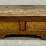 Natural oak wood chest, bedside chest