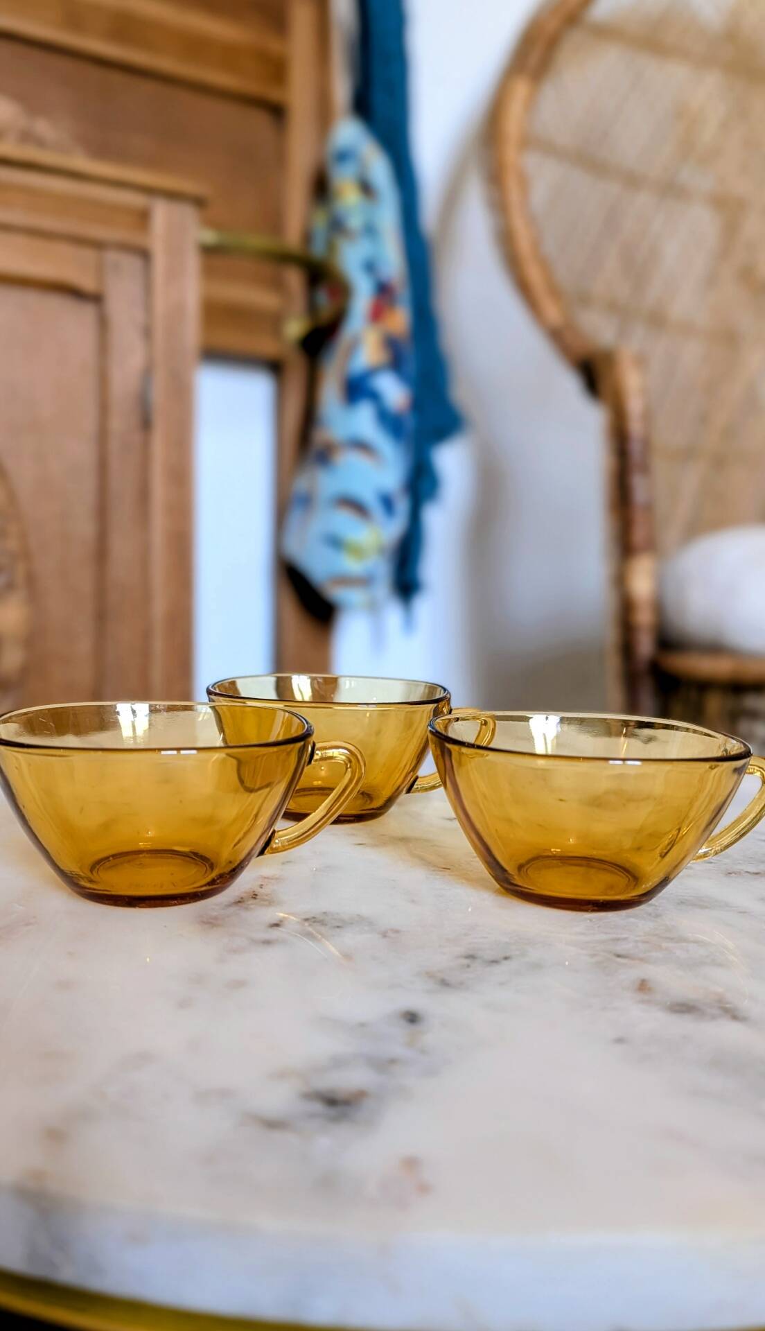 Set of 3 Véréco coffee cups