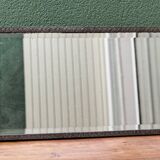 Art deco beveled mirror