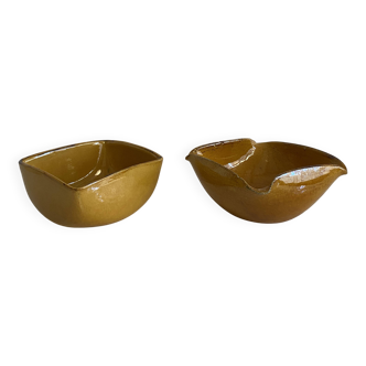 Set of Vallauris salad bowls