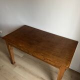 Solid wood desk