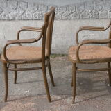 Viennese bistro armchair sitting cane