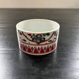 Pot chinois décor rouge