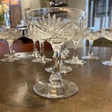 Beautiful lot of crystal glasses from Saint Louis