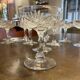 Beau lot de verres en cristal de Saint Louis