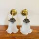 Antique Art Nouveau wall lights