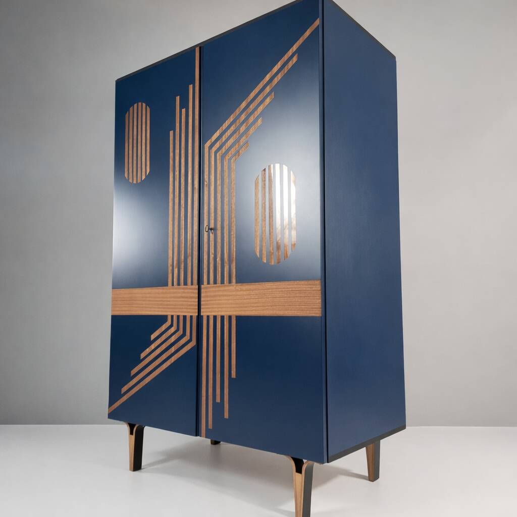 Vintage Wardrobe in Ash by Francisek Mezulanik, 1970s