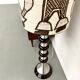 Modernist aluminum floor lamp