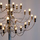 Chandelier designed by Gino Sarfatti for Arteluce in 1958