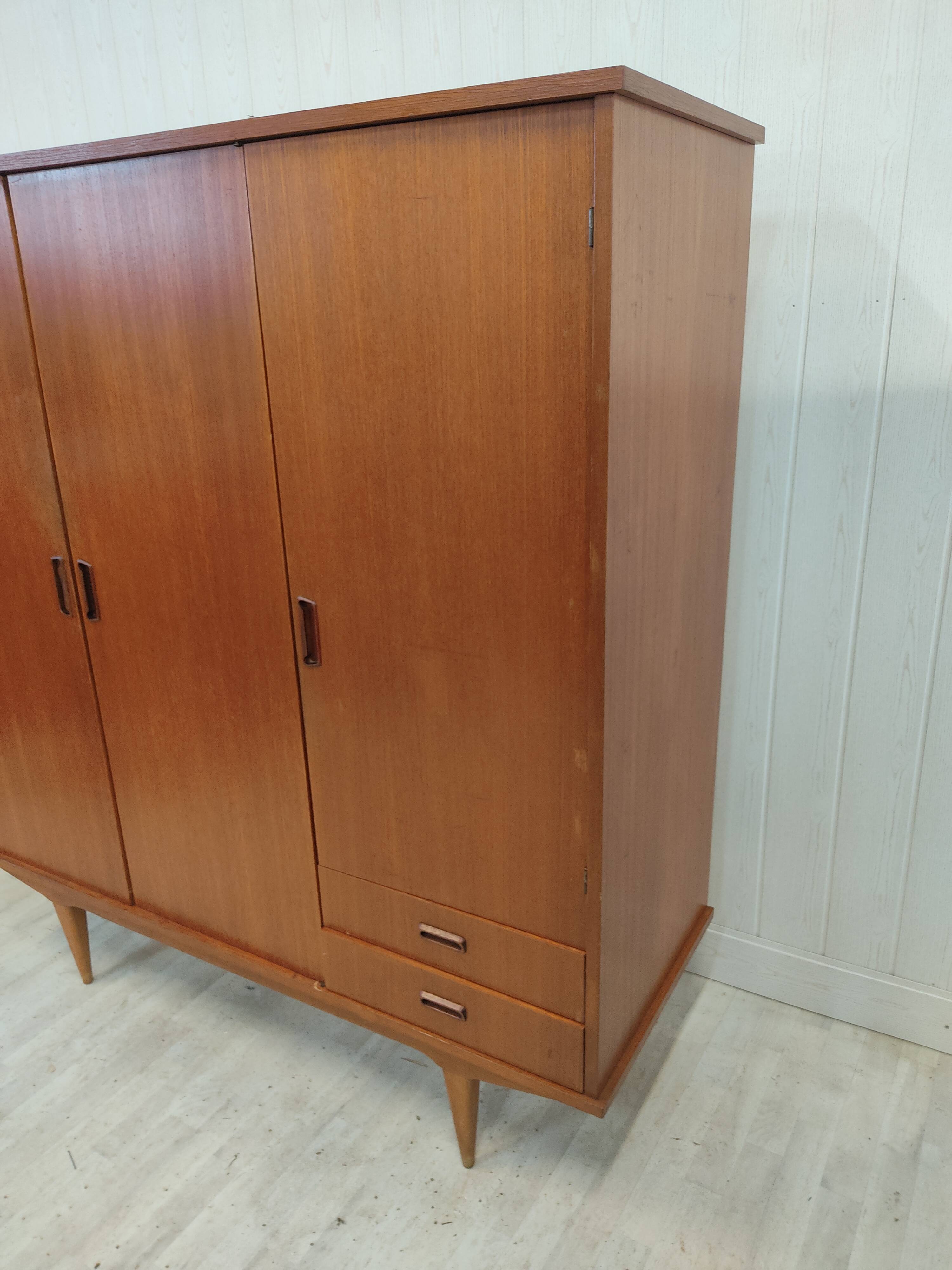Scandinavian-style teak cabinet