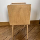 Bedside table compass legs