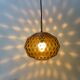 Limburg Glashutte glass hanging lamp , 1970