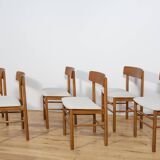 J39 Folkchairs Chairs by Børge Mogensen for Farstrup, 1950s, Set of 6