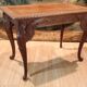 19th century carved center table