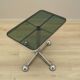 Coffee table on wheels, Italian design, 1970s, manufacturer: Allegri