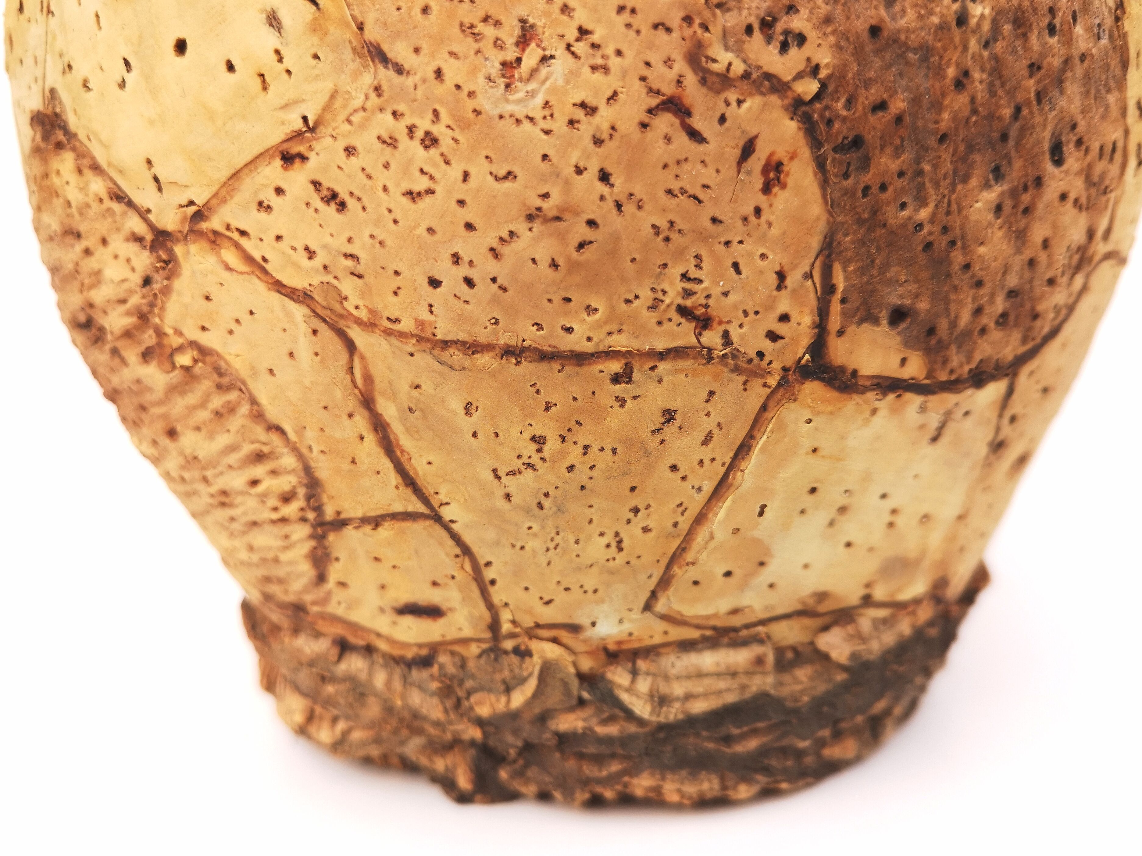 Gargoulette, terracotta jug and cork