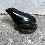Black marble frog paper press