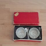 Crystal salt and pepper shaker set