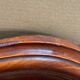 Louis Philippe organic curved wavy distressed mirror, ca 1880