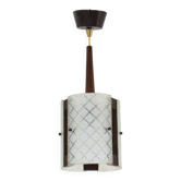 vintage  Glazen hanglamp 'Meerhoven'