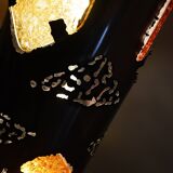 Brutalist ceramic lamp from Accolay