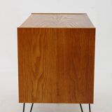 Commode à tiroirs en chêne recyclé des années 1960, Danemark